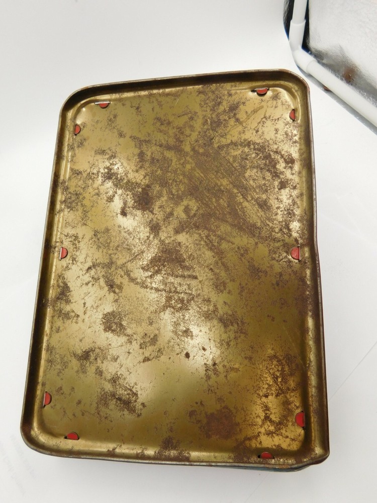 OLD 1940's Vintage Metal Tin Wolverine Adding Machine Hand Pull Dial Calculator