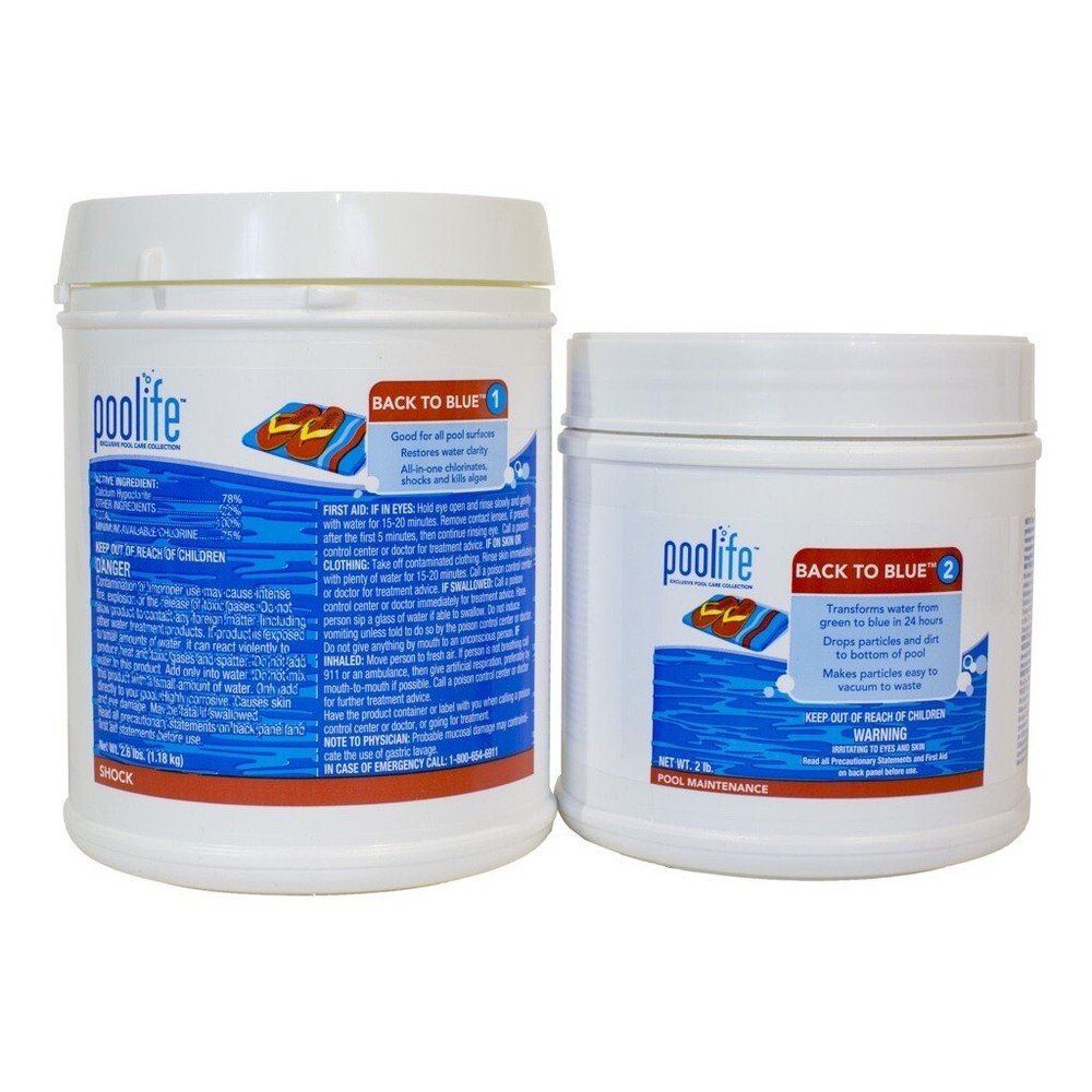 Poolife Back to Blue Shock System ( 2 Pack )
