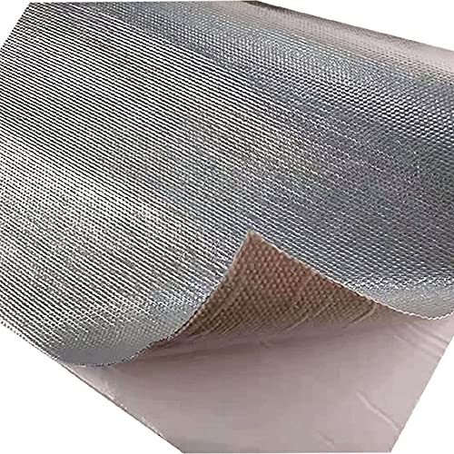 Aluminized Heat Shield Adhesive Backed Heat Barrier Insulation Wrap Reflective