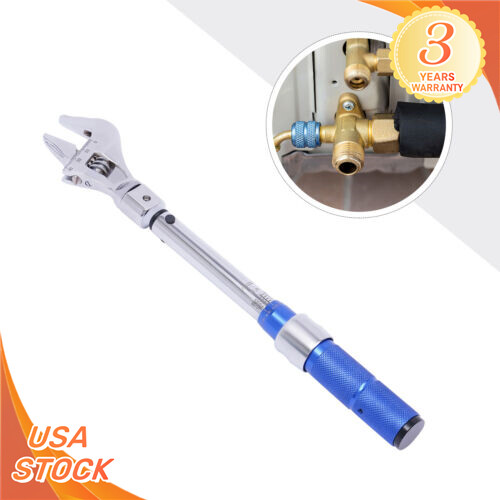 Torque Wrench Adjustable Open End Torque 5-25nm Clicking Wrench Interchangeable