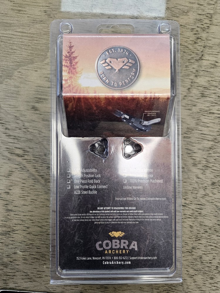Cobra Archery Terrain Release