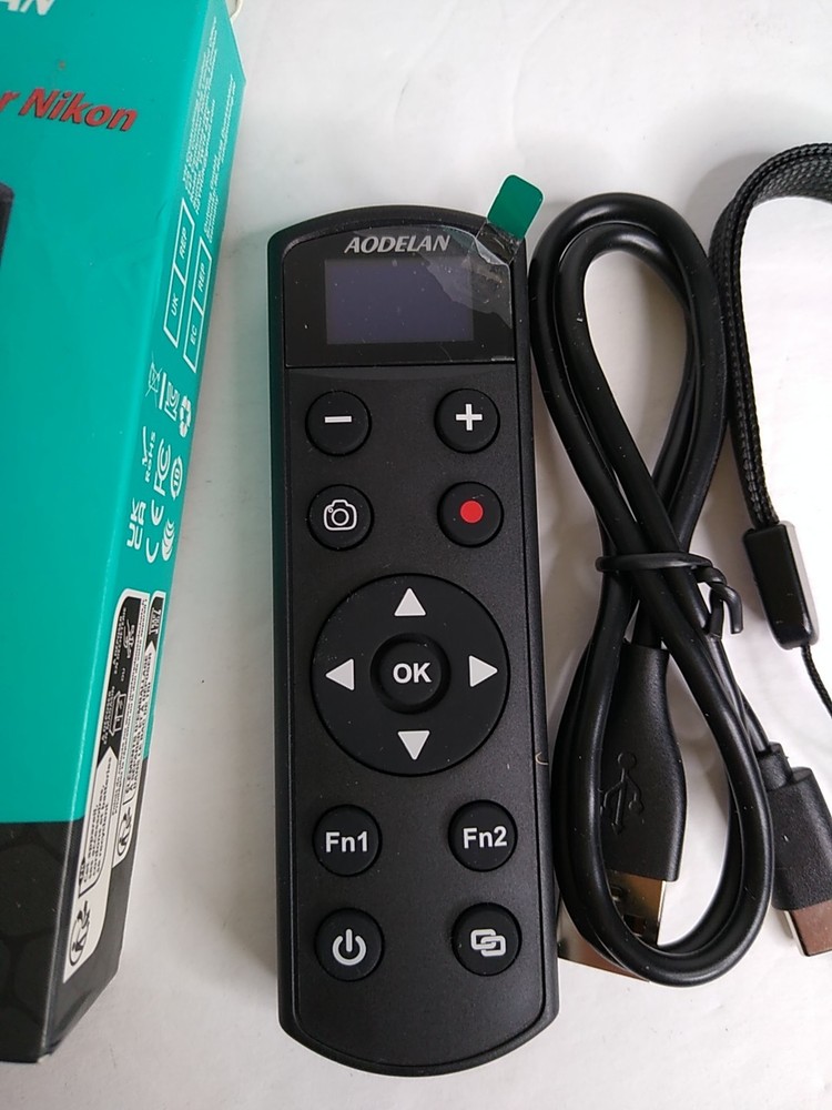 Open Box AODELAN BR-3 For Nikon Wireless Timer Remote Shutter Release