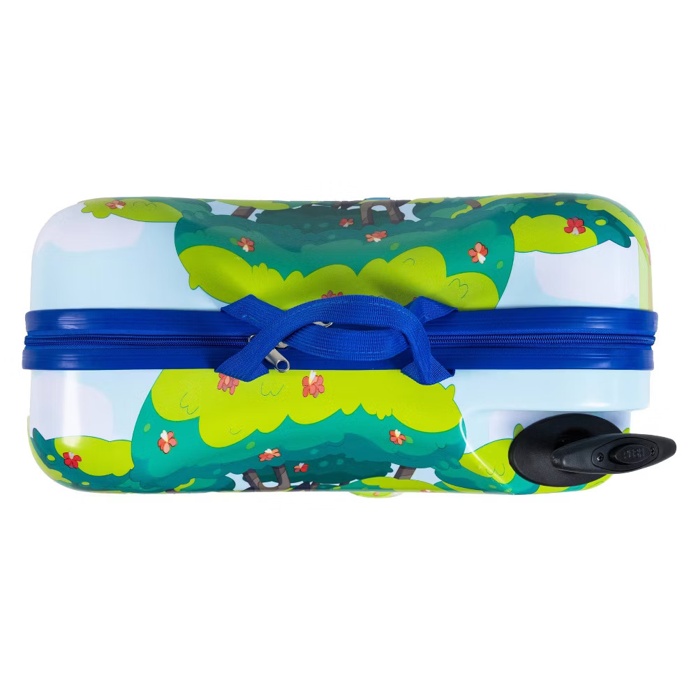 Bluey Checked Hardside Ride on Luggage - Bluey