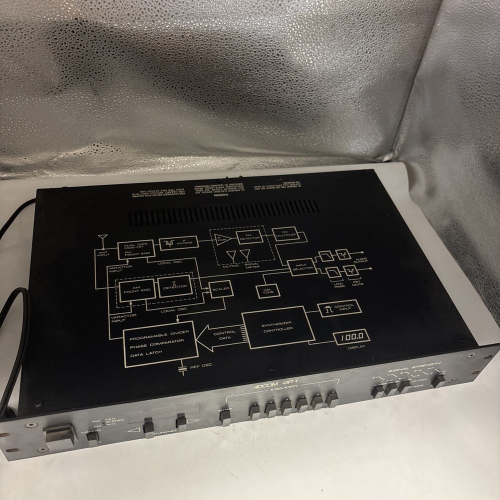 Adcom GFT-1 Quartz Referenced Digital AM/FM Stereo Tuner