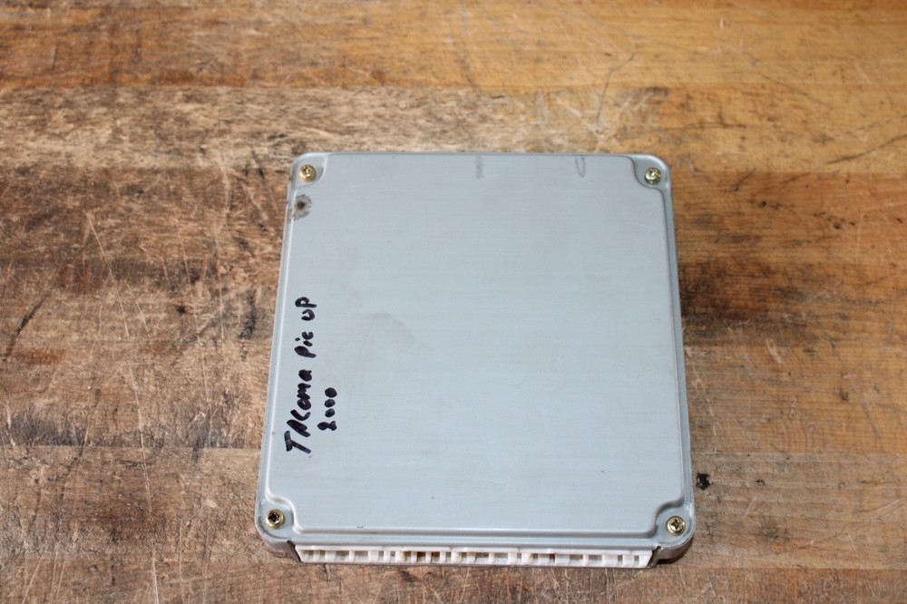 2000 TOYOTA TACOMA 2.4L ENGINE ECM ELECTRONIC CONTROL MODULE ASSEMBLY