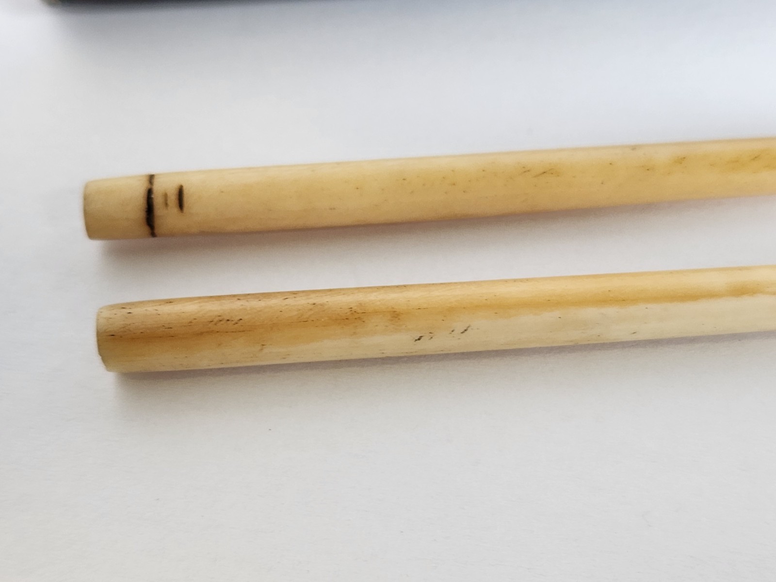 Antique Asian Chinese Knife Bone Chopsticks Traveling Eating Trousse Set