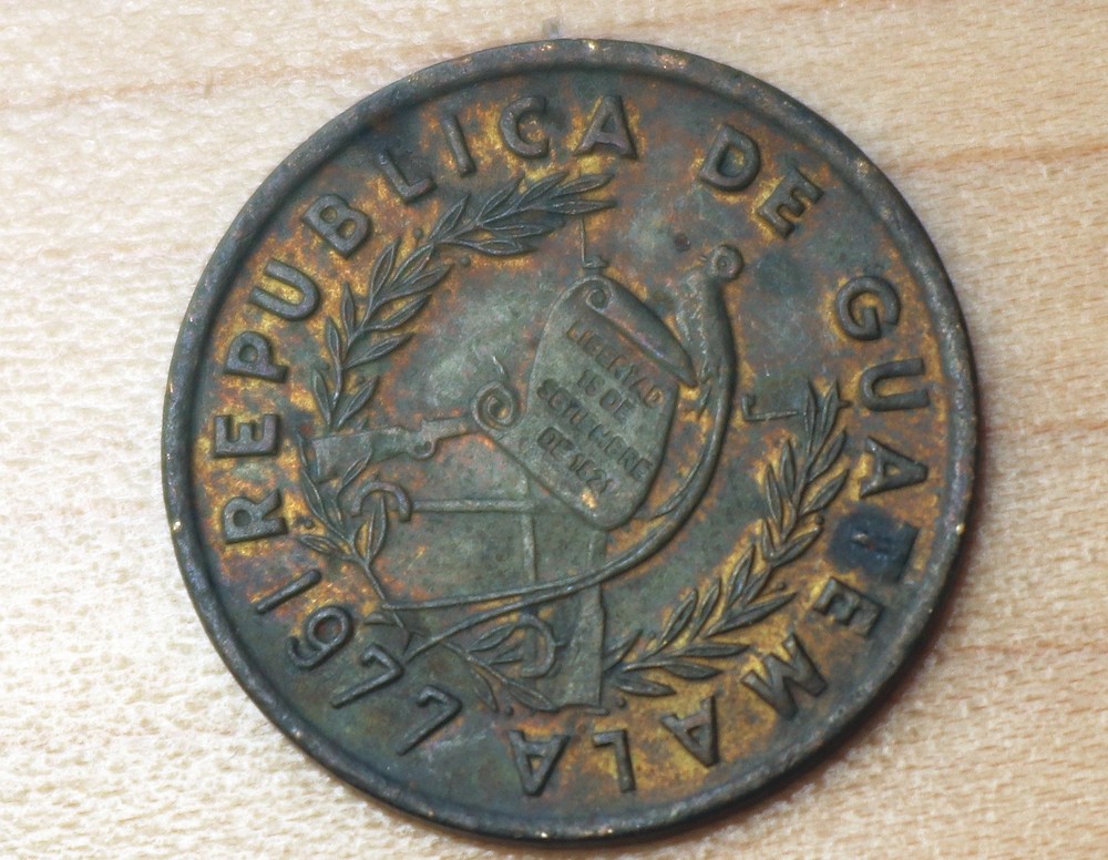 1977 Guatemala 1 Centavo