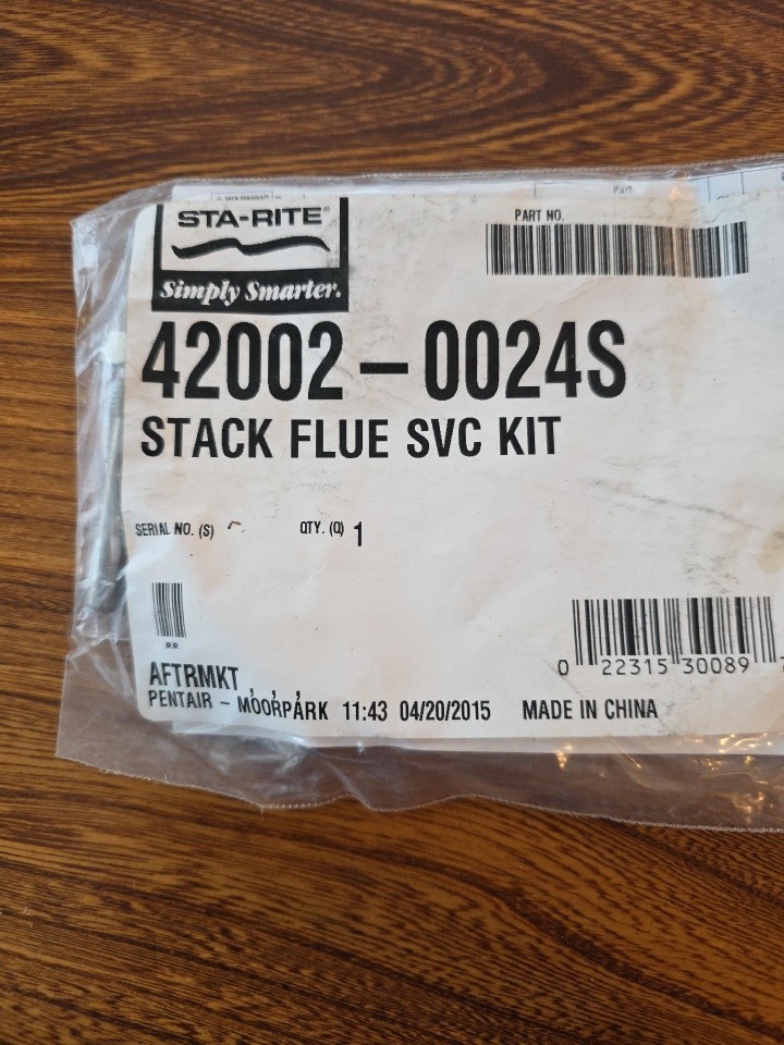 42002-0024S Stack Flue Sensor Sta-Rite Max-E-Therm Pentair MasterTemp Heater