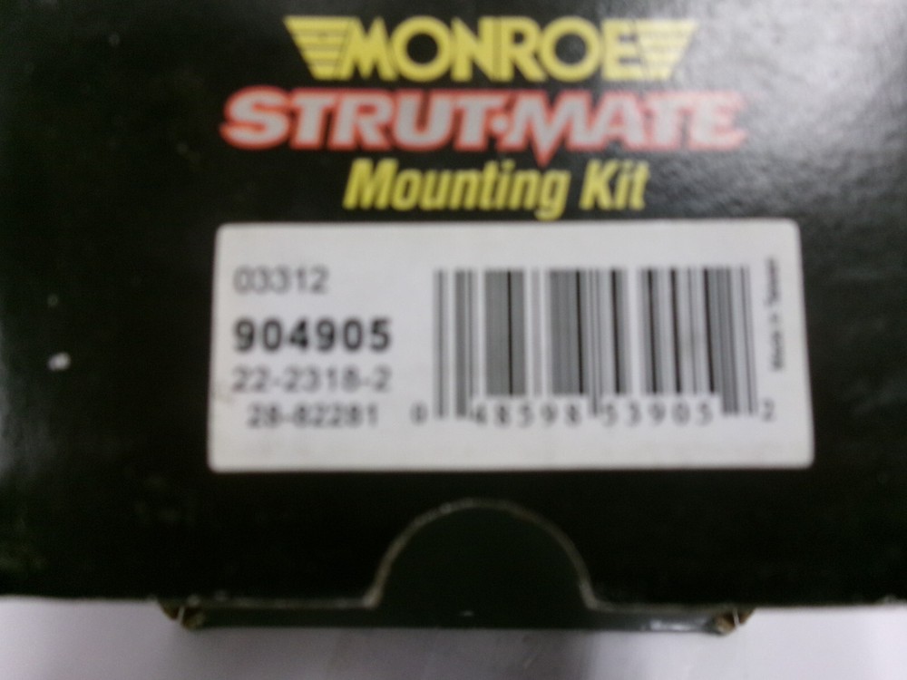 1 NEW Strut-Mate Mounting Kit Front Monroe 904905