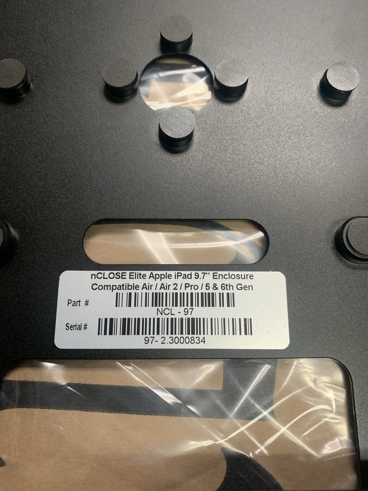 nclose elite apple ipad 9.7” enclosure (enclosure ONLY)
