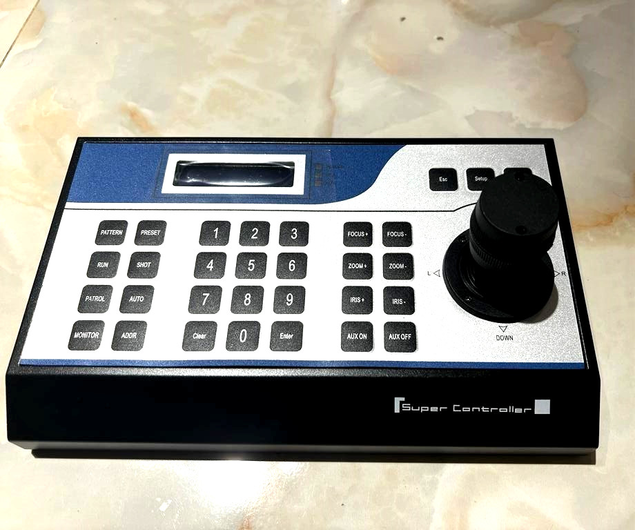 Super Controller RS-485 Joystick Camera CCTV PTZ Keyboard Control Unit
