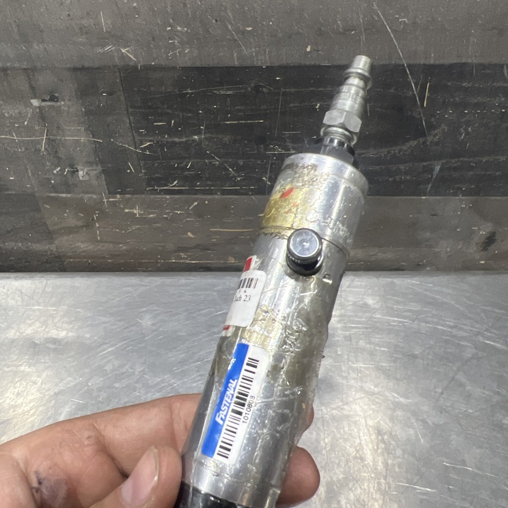 Cleco 5RSA-7BQ Push Button Reverse Air Inline Pneumatic Screwdriver Used 2
