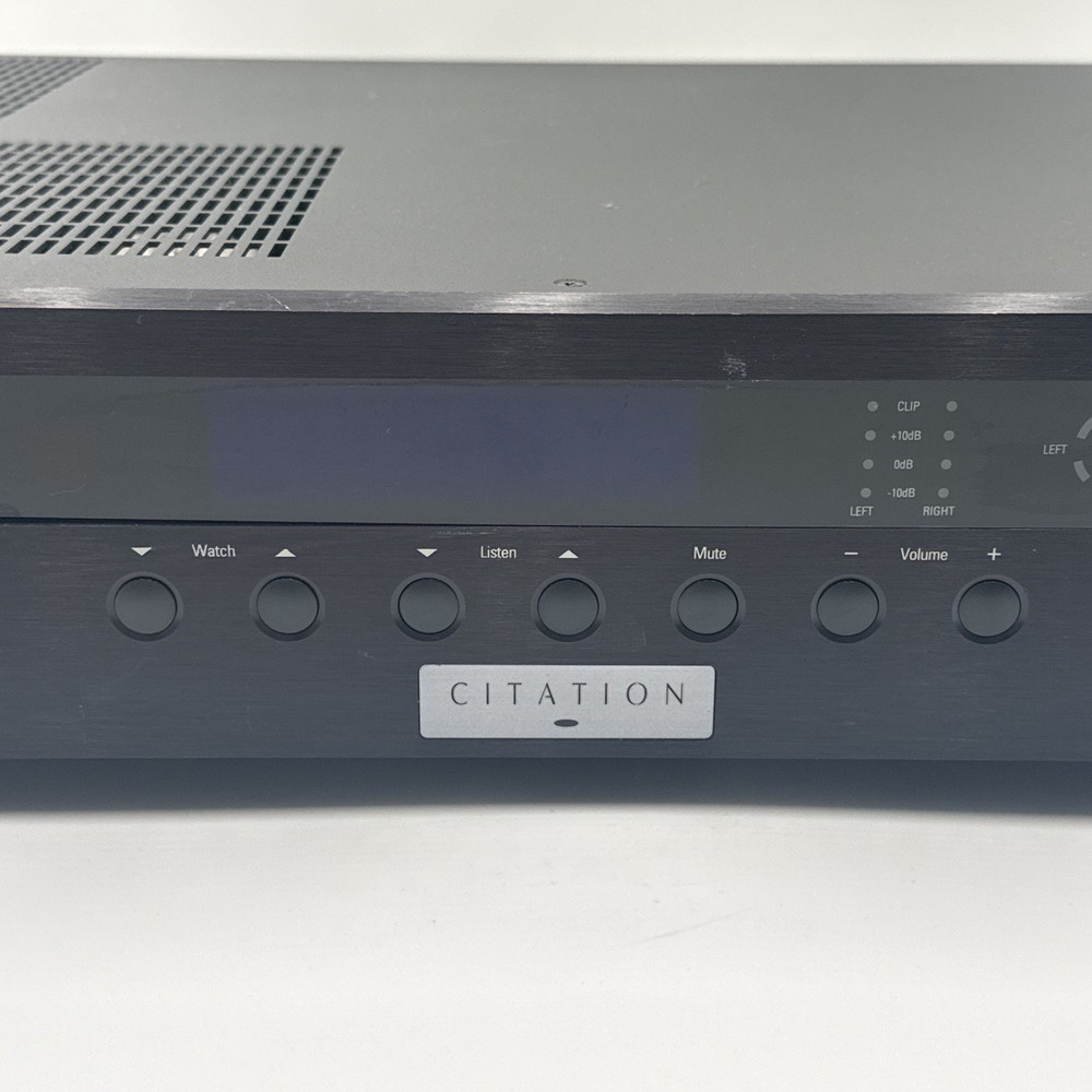 Harman International Citation 5.0 AV Controller Preamp NO REMOTE