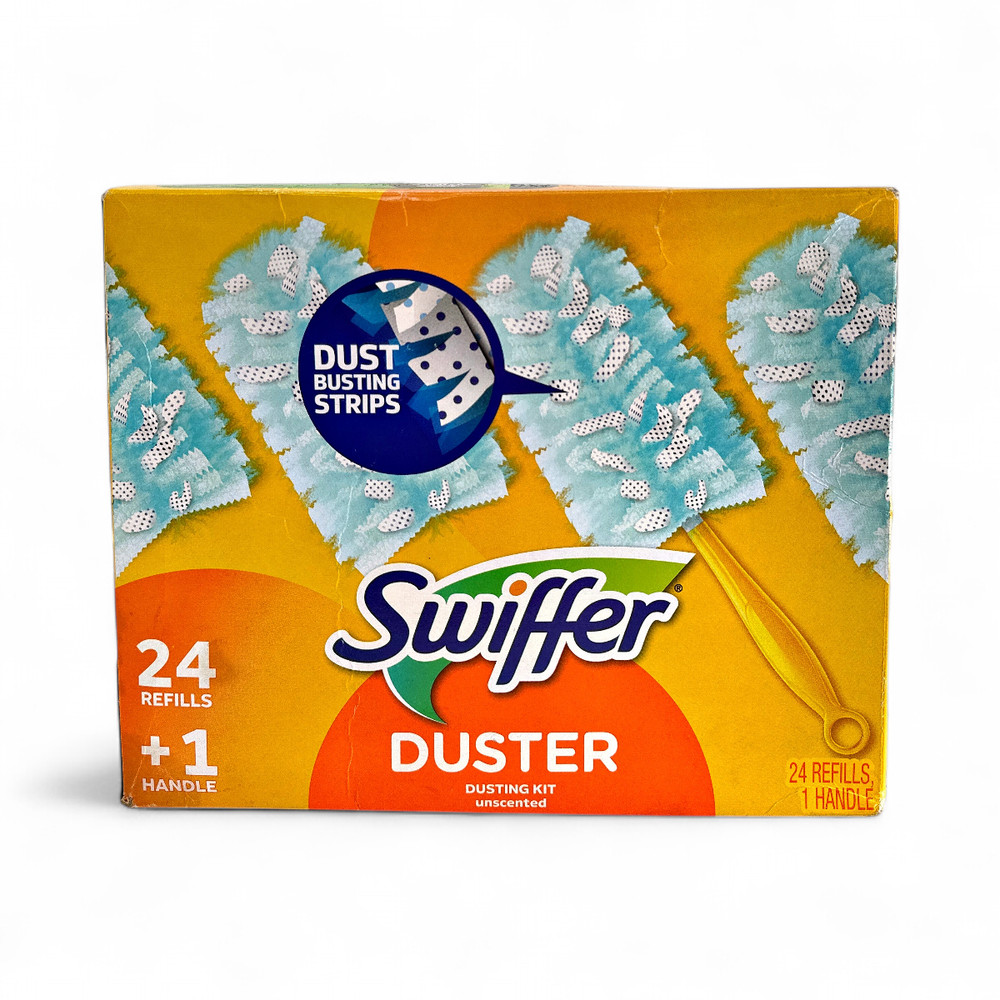 Swiffer Duster Bundle, 1 Handle + 24 Refills
