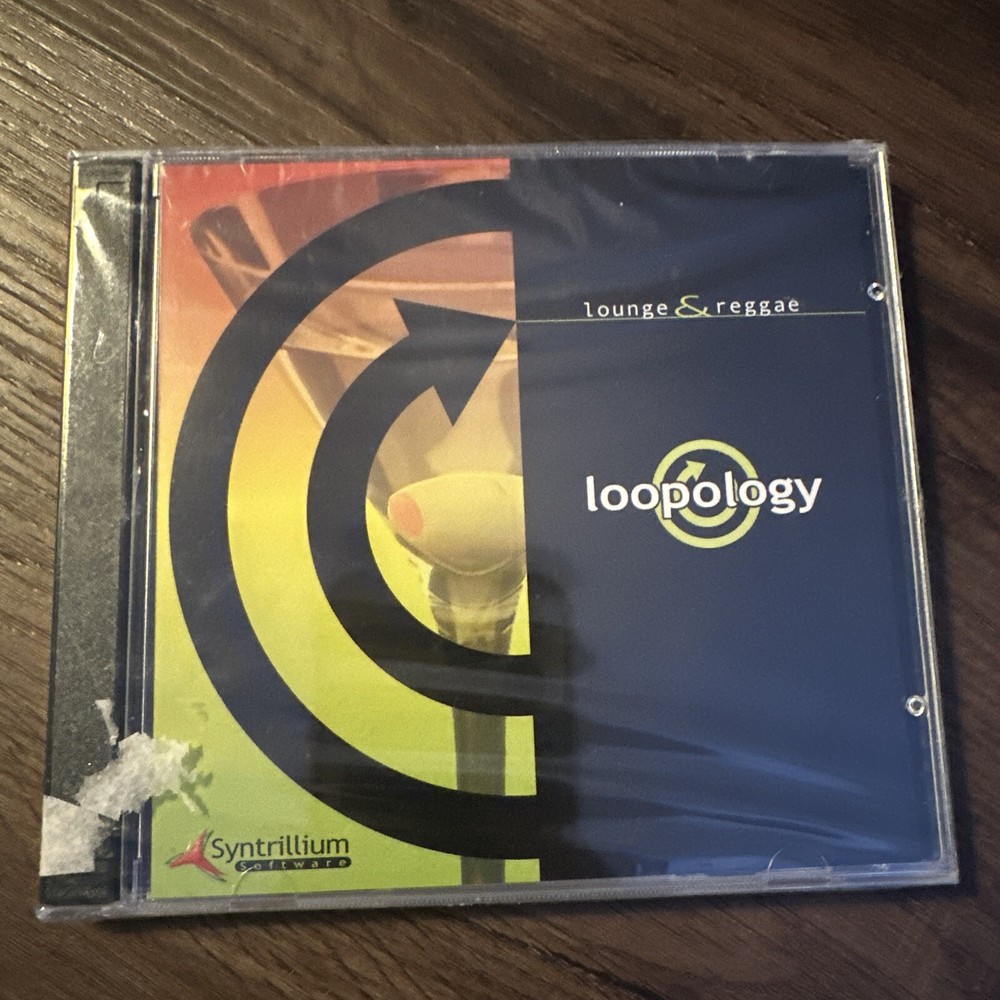Loopology - Lounge & Reggae (2 CDRoms 2003) Syntrillium Software Brand New