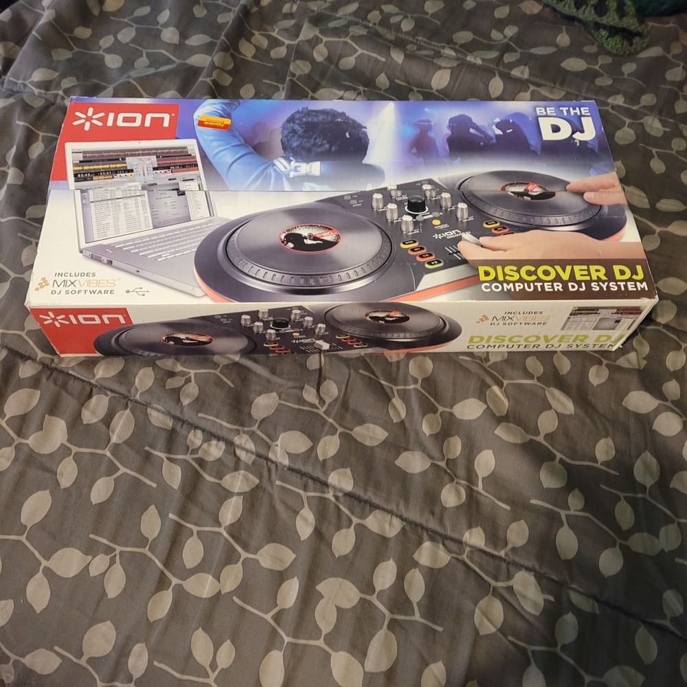Ion Discover DJ Computer System Discovery PC Mac USB Open Box NIB