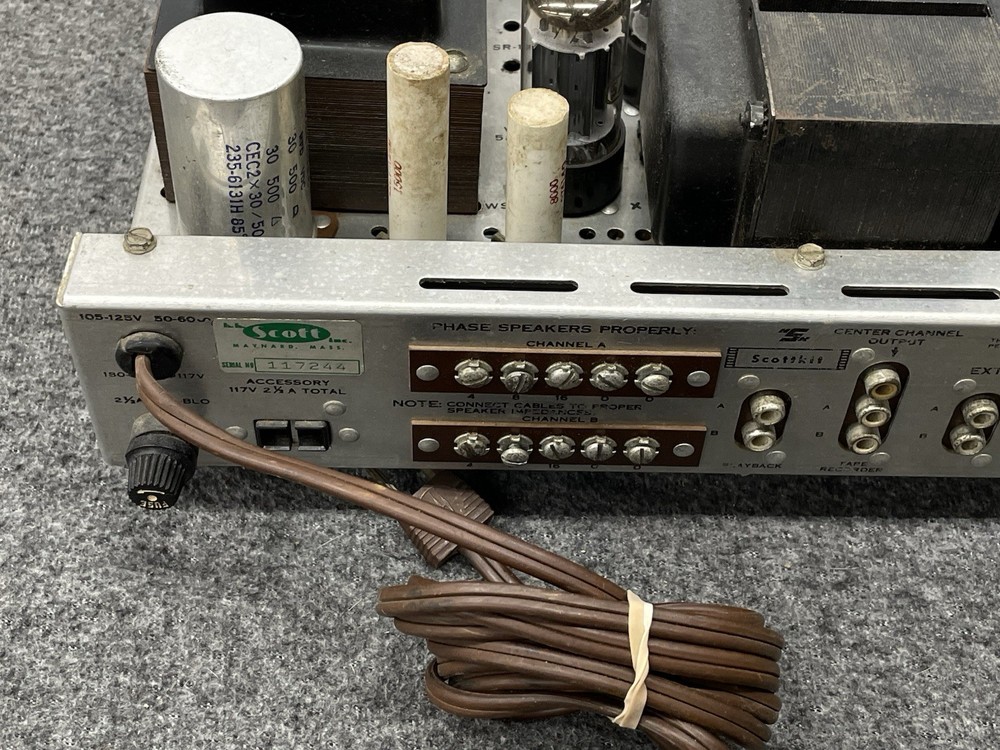 H.H. Scott LK 72 Stereomaster Stereo Intergrated Amplifier - UNTESTED