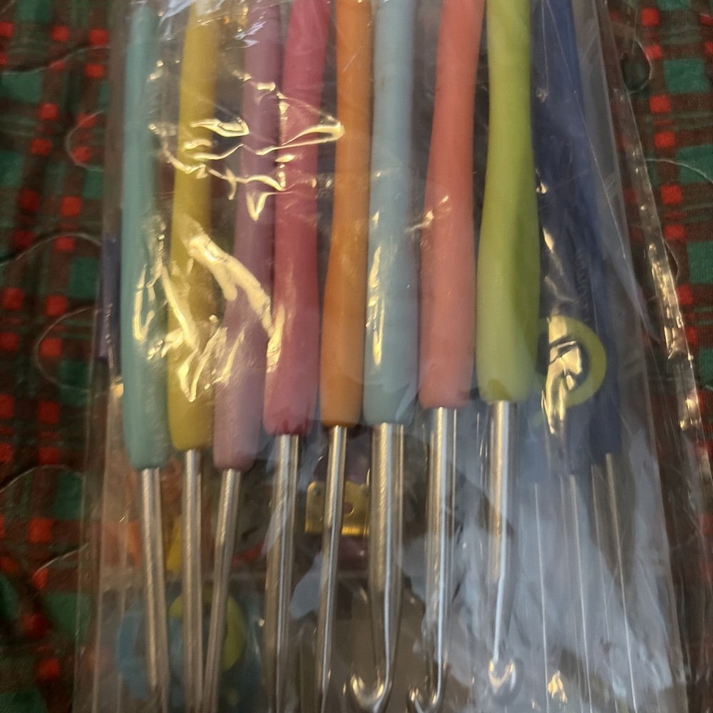 Rubber Crochet Hooks Start Set