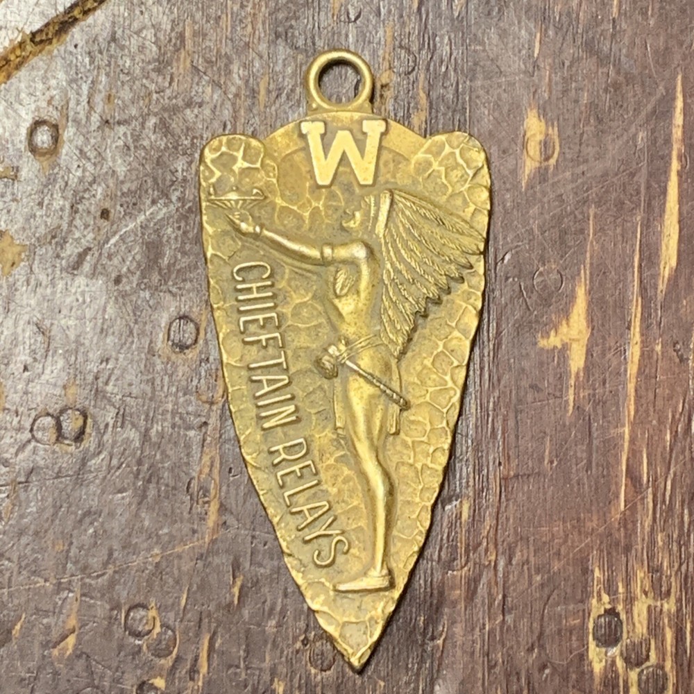 Chieftain Relays Indian Arrowhead Charm Jostens