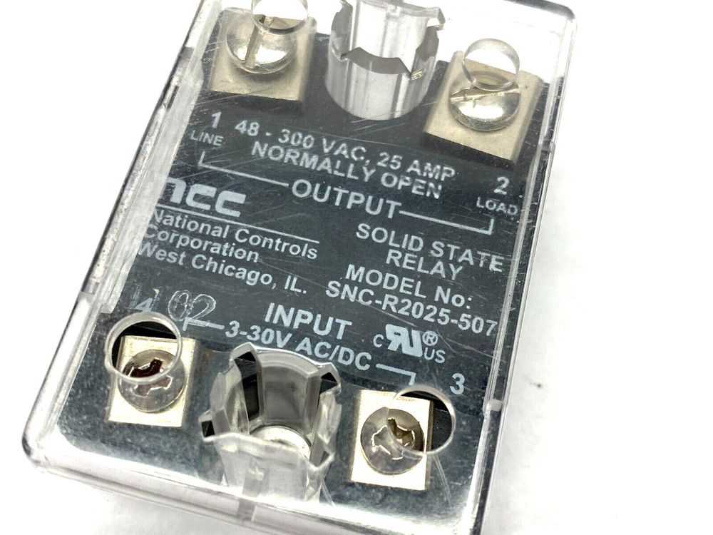 NCC National Controls Corp SNC-R2025-507 Solid State Relay