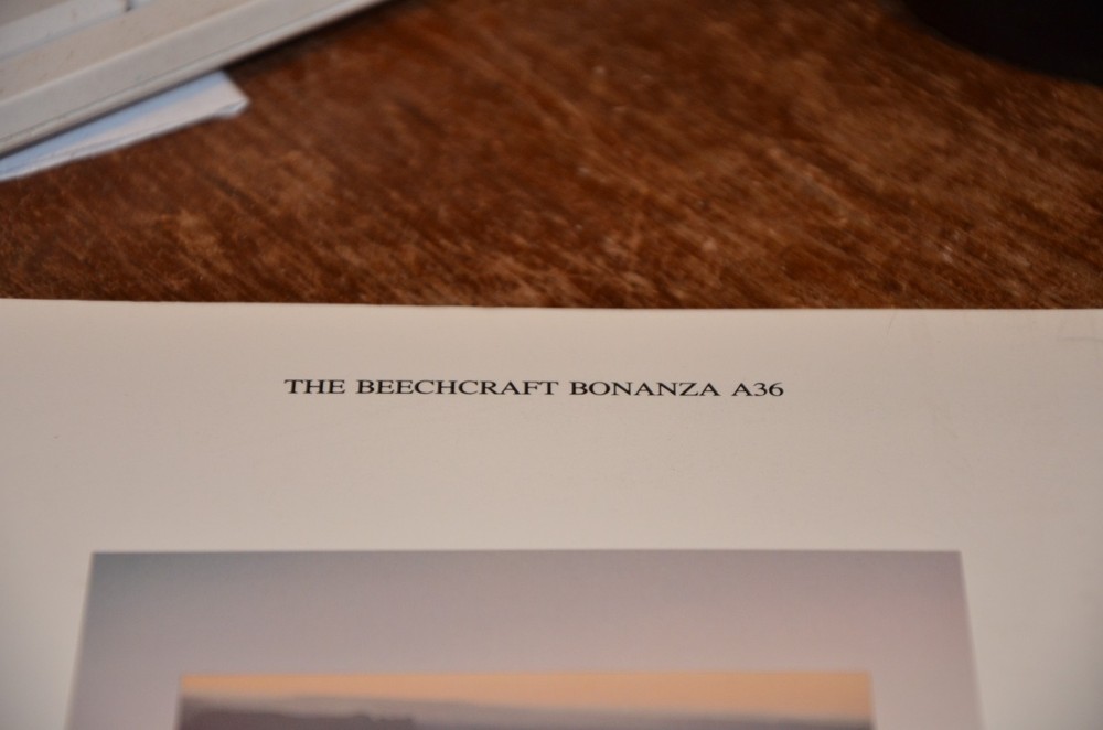 Beechcraft Bonanza A36 Brochure