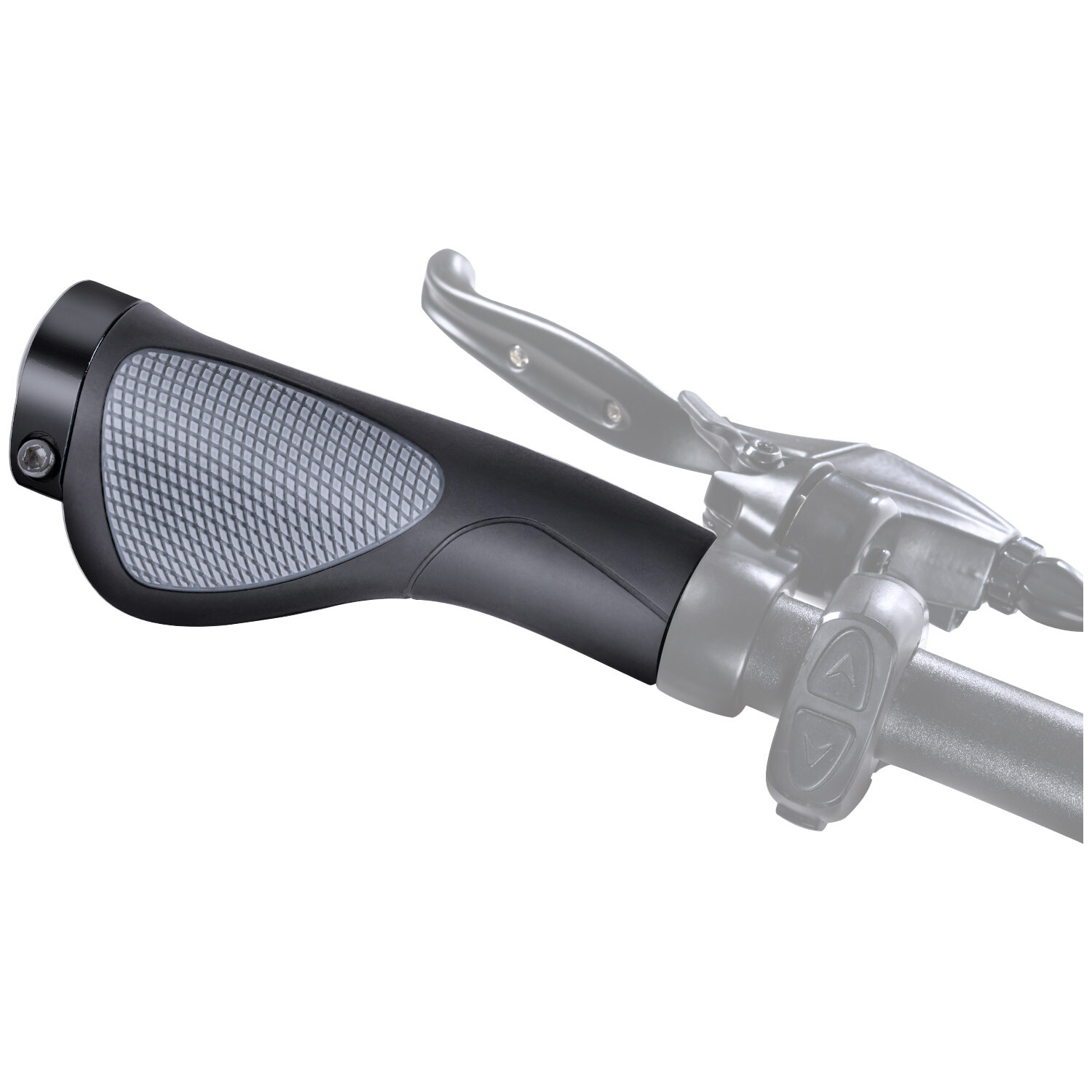 Bike Grips Rubber Non-slip Bicycle Handlebar Ergonomic Cycling Lock On for Ebike