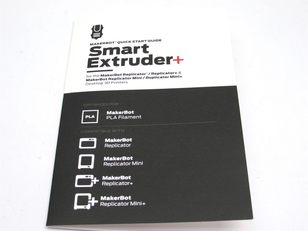 Makerbot Smart Extruder+ MP07325 Replicator, Replicator Mini TESTED