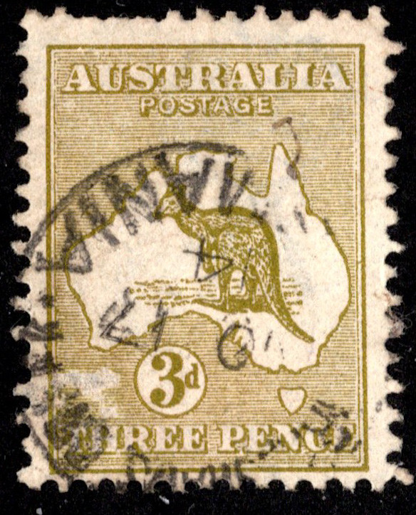 Australia Scott 5 Used.