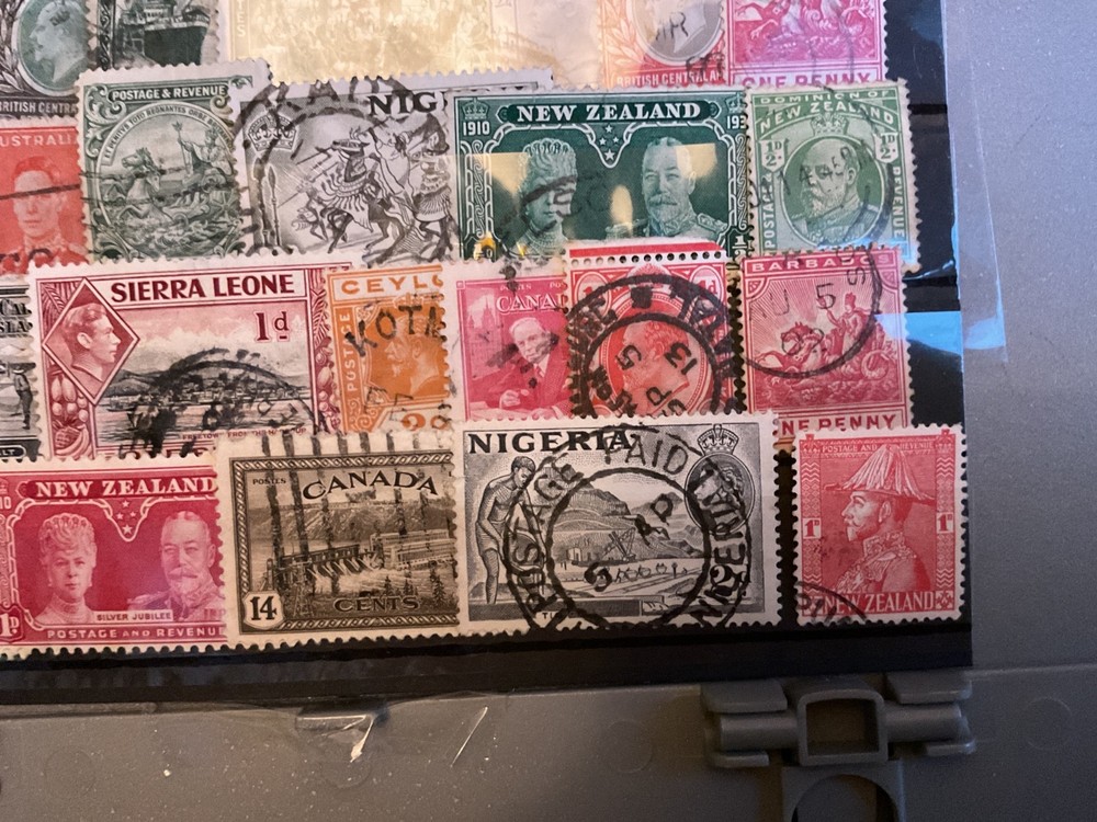 Commonwealth mounted mint or used stamps B1418