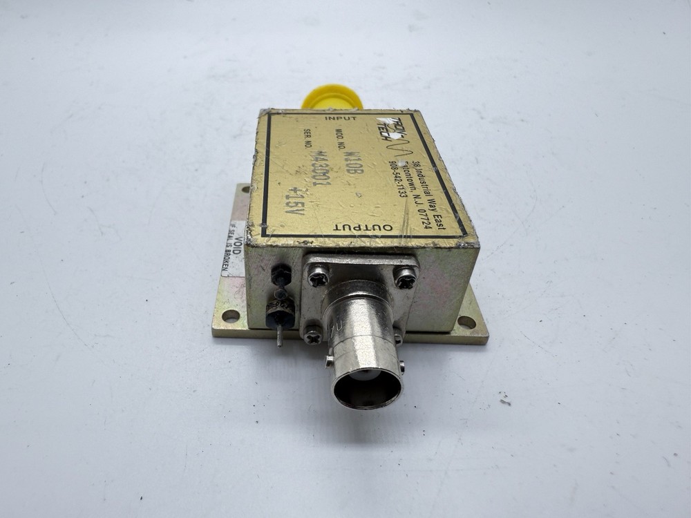 Tron-Tech W10B RF Amplifier +15V | Precision BNC Input | High Quality Microwave