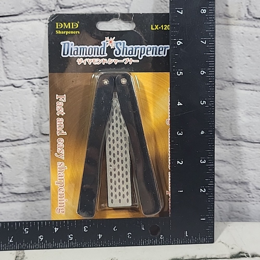 DMD Diamond Sharpener LX-1202 Folding Diamond Knife Sharpener New Sealed