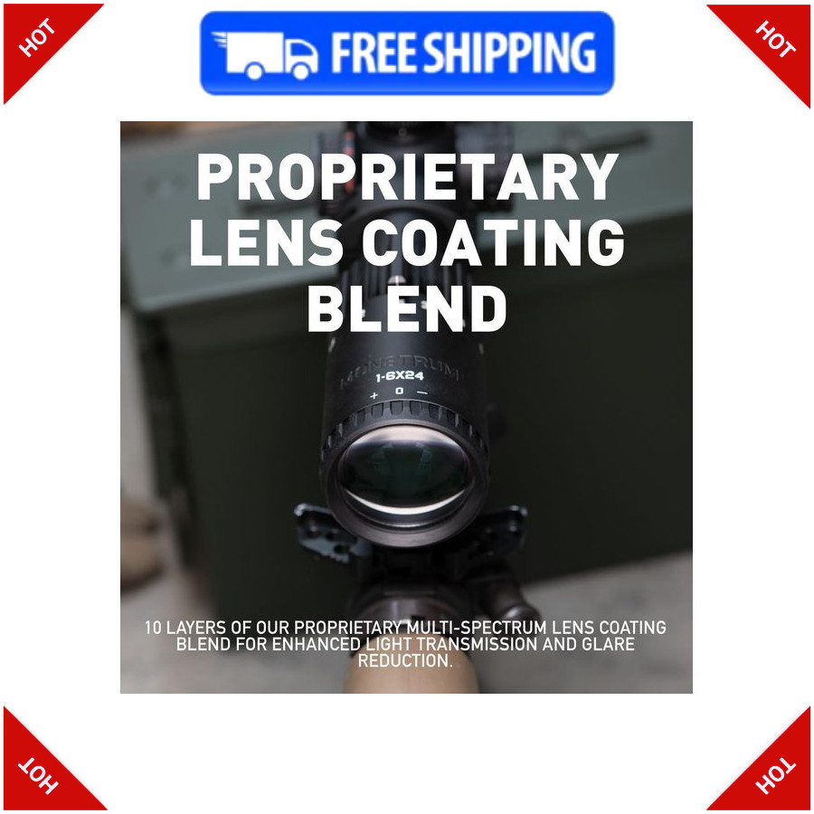 Monstrum Banshee 2-10x30 MPVO Rifle Scope with Offset Mount