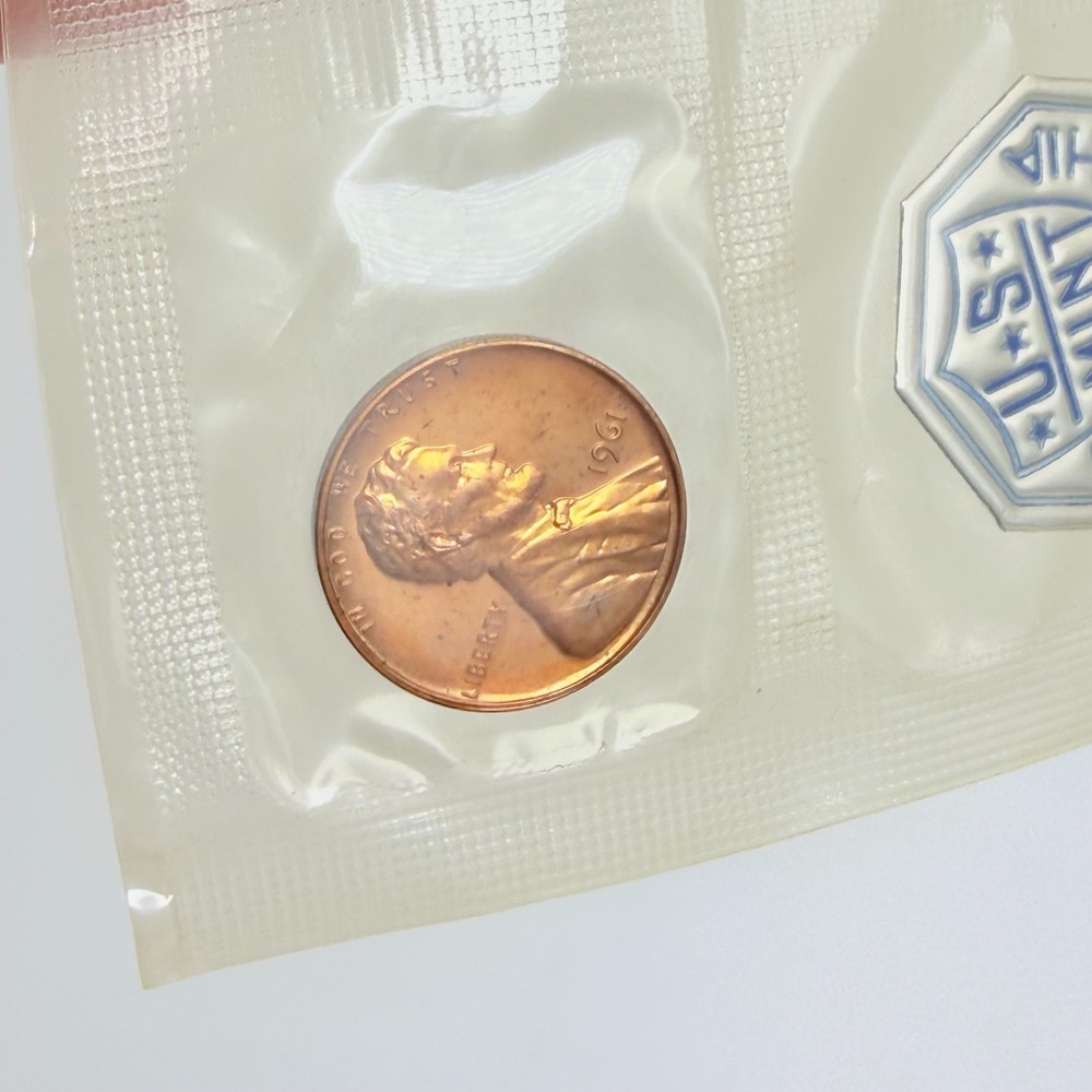 1961 UNITED STATES PROOF SET *NO ENVELOPE*