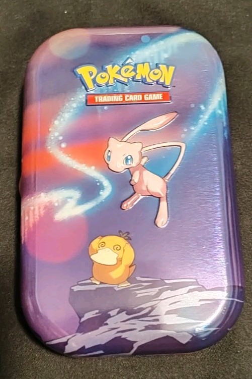 3 Empty Pokemon Mini Tins