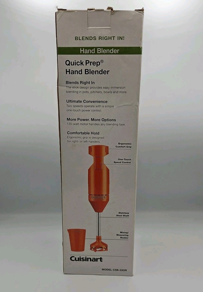 Cuisinart hand blender CSB-33OR