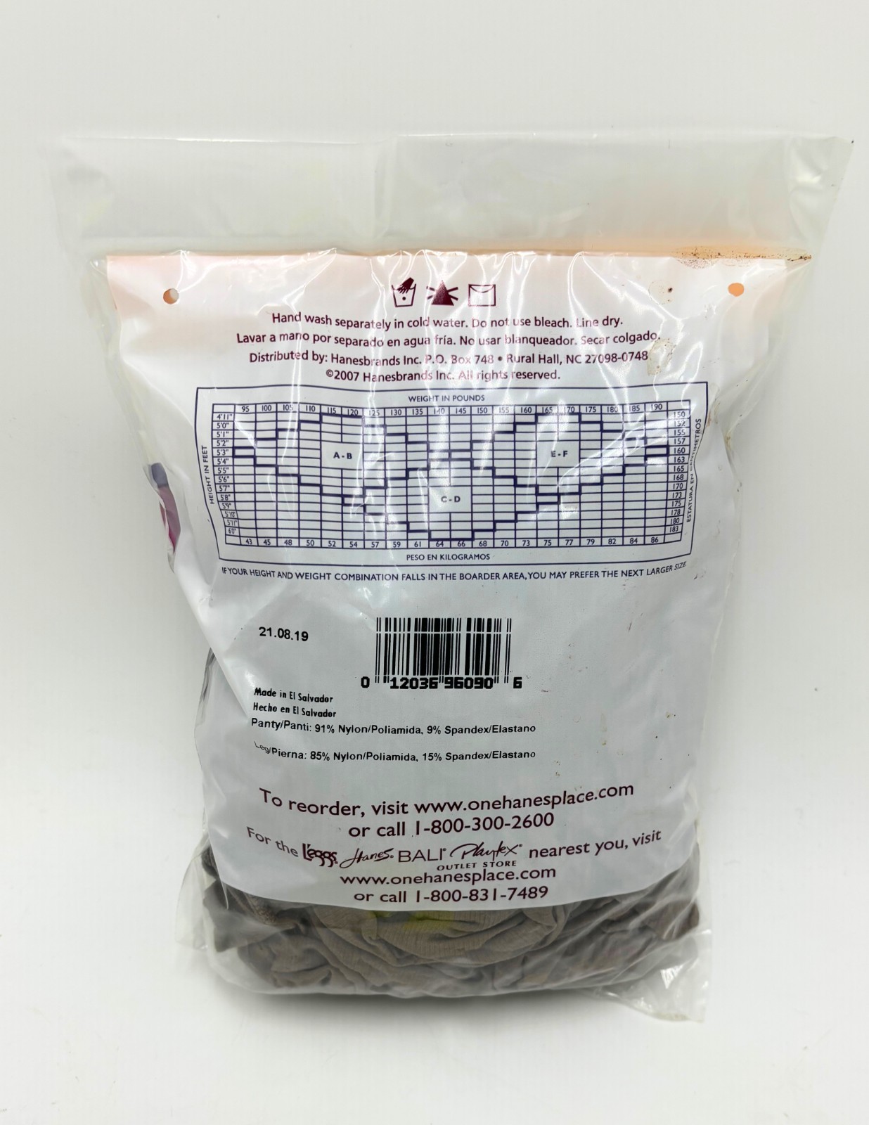 Hanes Silk Reflections Silky Sheer Non-Control Top RT 4 PACK EF Taupe 115783