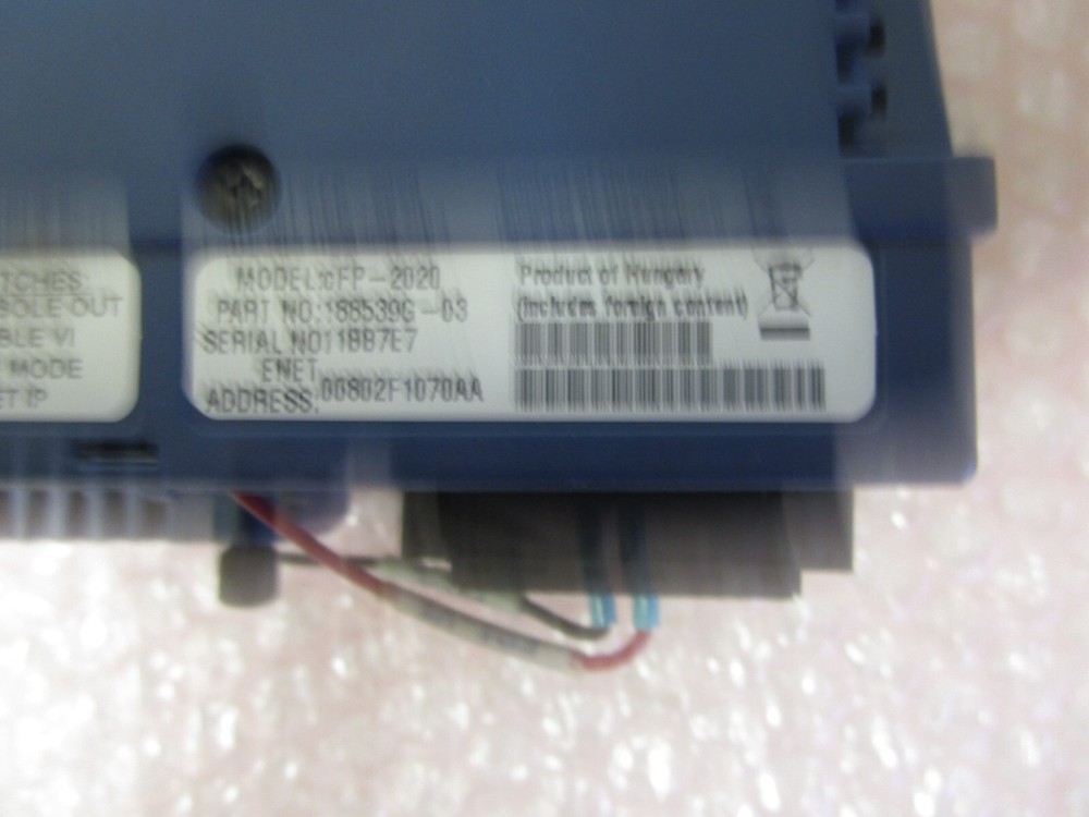 National Instruments NI cFP-2020 Ethernet Controller Interface 188539G-03