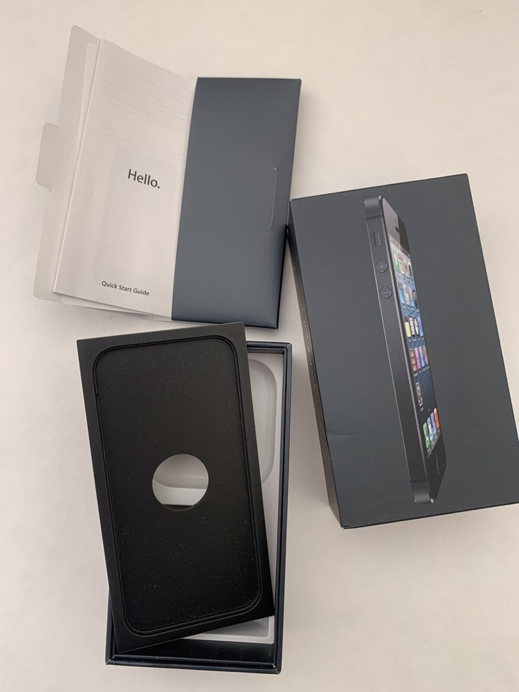 iPhone 5 Black 16GB *EMPTY BOX*