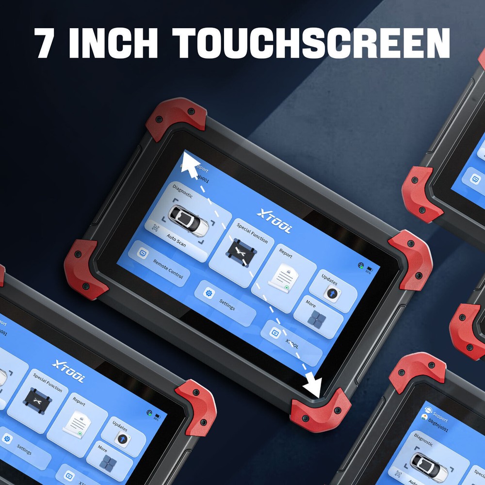 XTOOL D7 V2.0 Bidirectional All System Diagnostic Tool ECU Coding Key Programmer