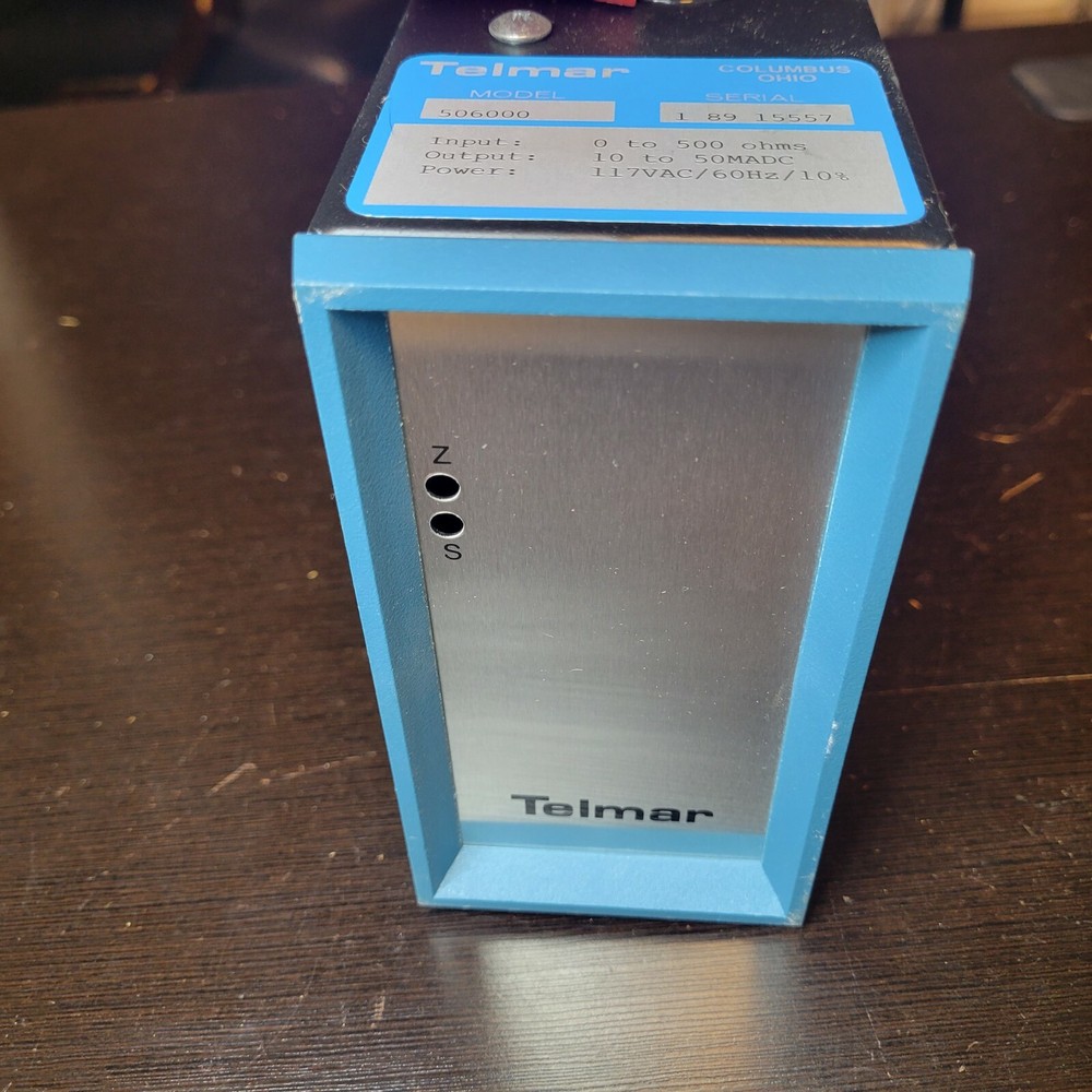 TELMAR 506000 TOLEDO LOAD CELL SUPPLY SCALE TRANSMITTER CONTROLLER NEW $249
