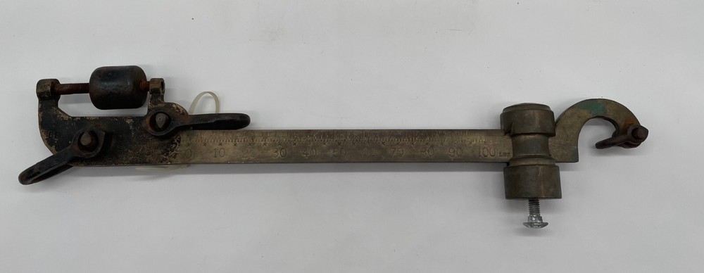 Vintage Platform Scale Beam 100 Pounds Capacity