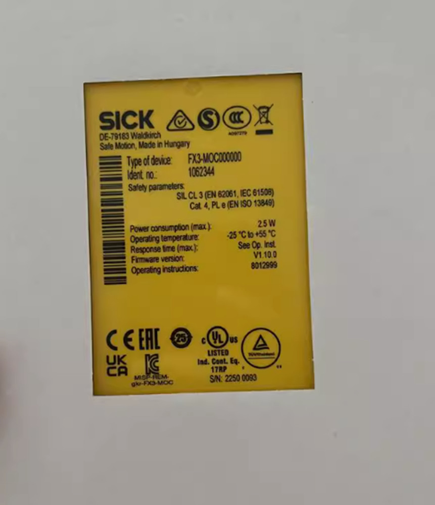NEW SICK FX3-MOC000000 Module FX3MOC000000