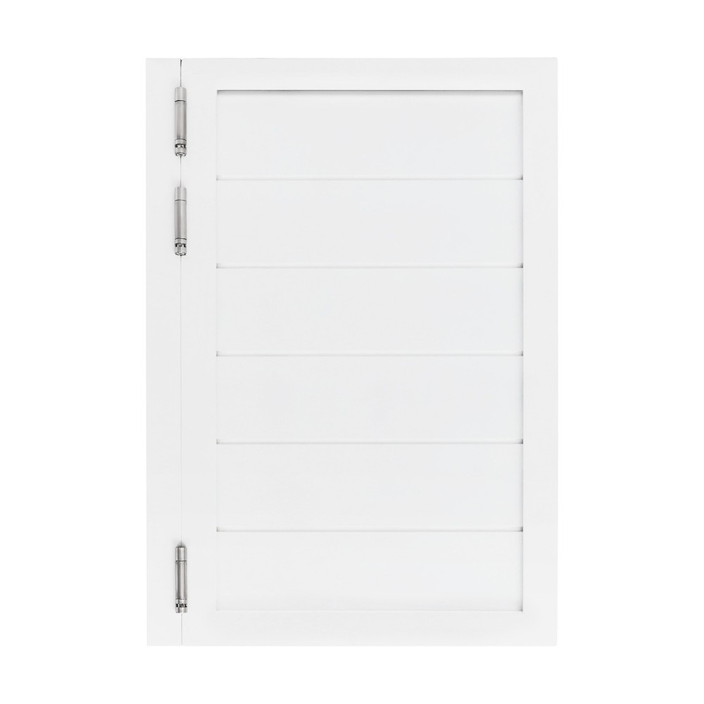 Partition Single-Door Leaf for Doorways w/ Doorpost & Hinge Multi-functional Use