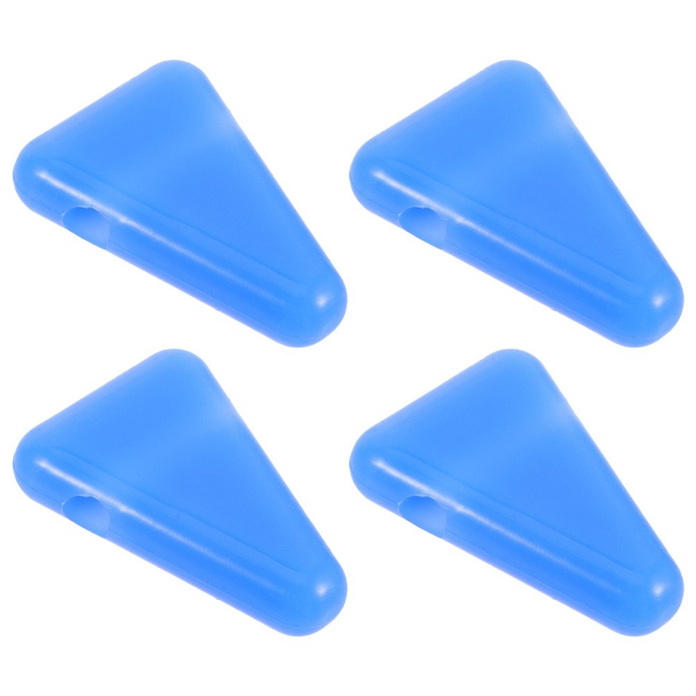4 Pcs Universal Accessories for Musical Instruments Triangle Fork Block