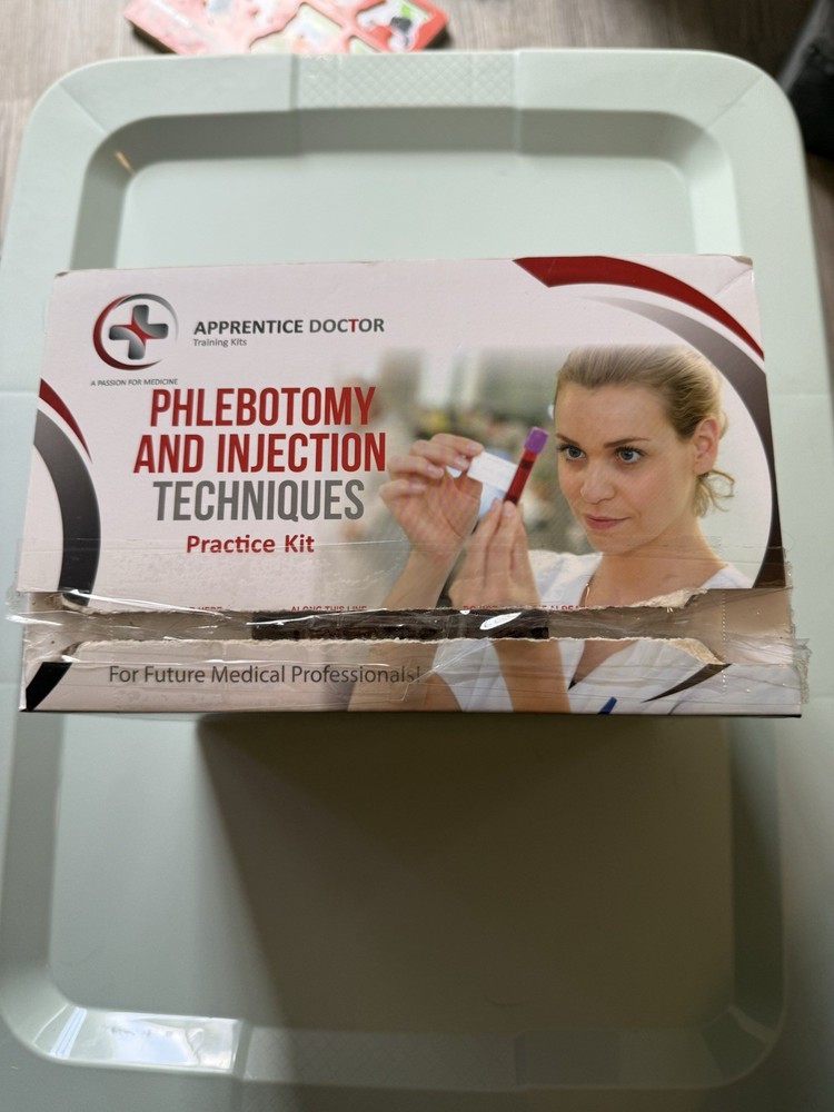 Apprentice Doctor Phlebotomy & Injection Techniques Practice Kit Medical