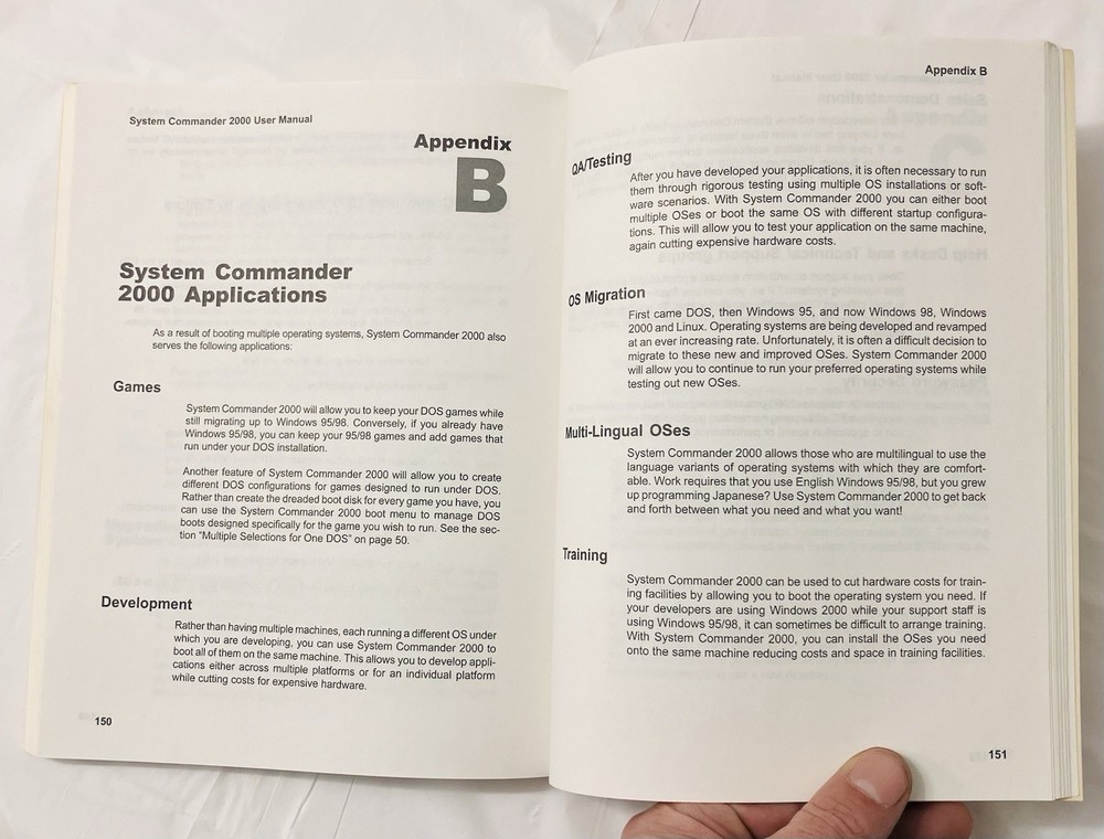 System Commander 2000 User Manual VCOM Partitioning Guide Windows Linux PB Vtg