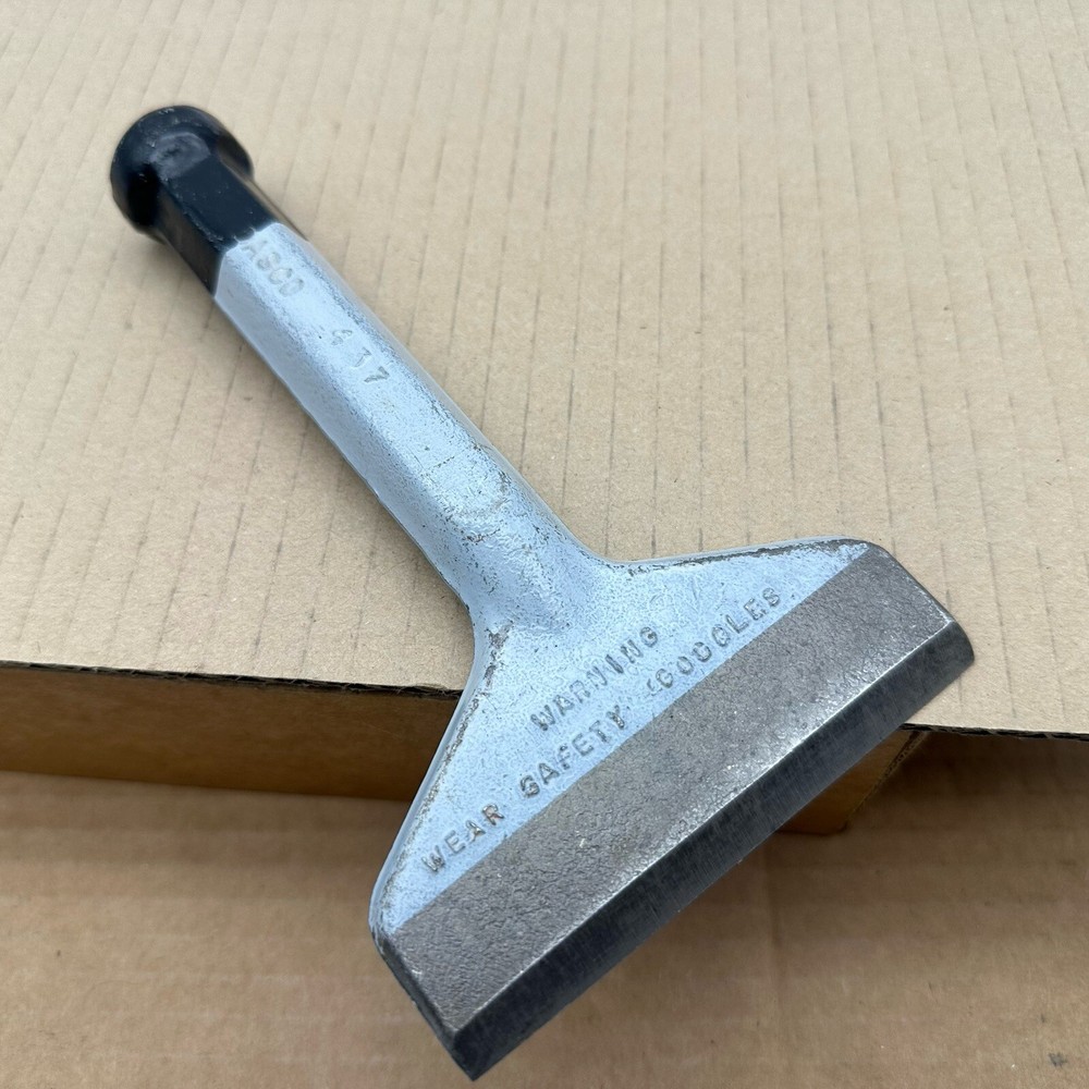 Dasco Pro 4" Face Brick Set Masonry Chisel 437 USA 7” Long Nice Shape