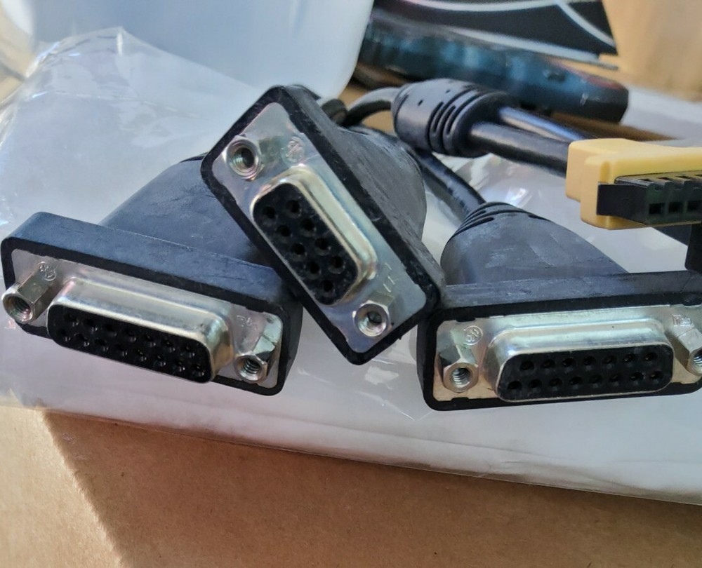 EF Johnson Programing Cable R597535774101 Rev. E