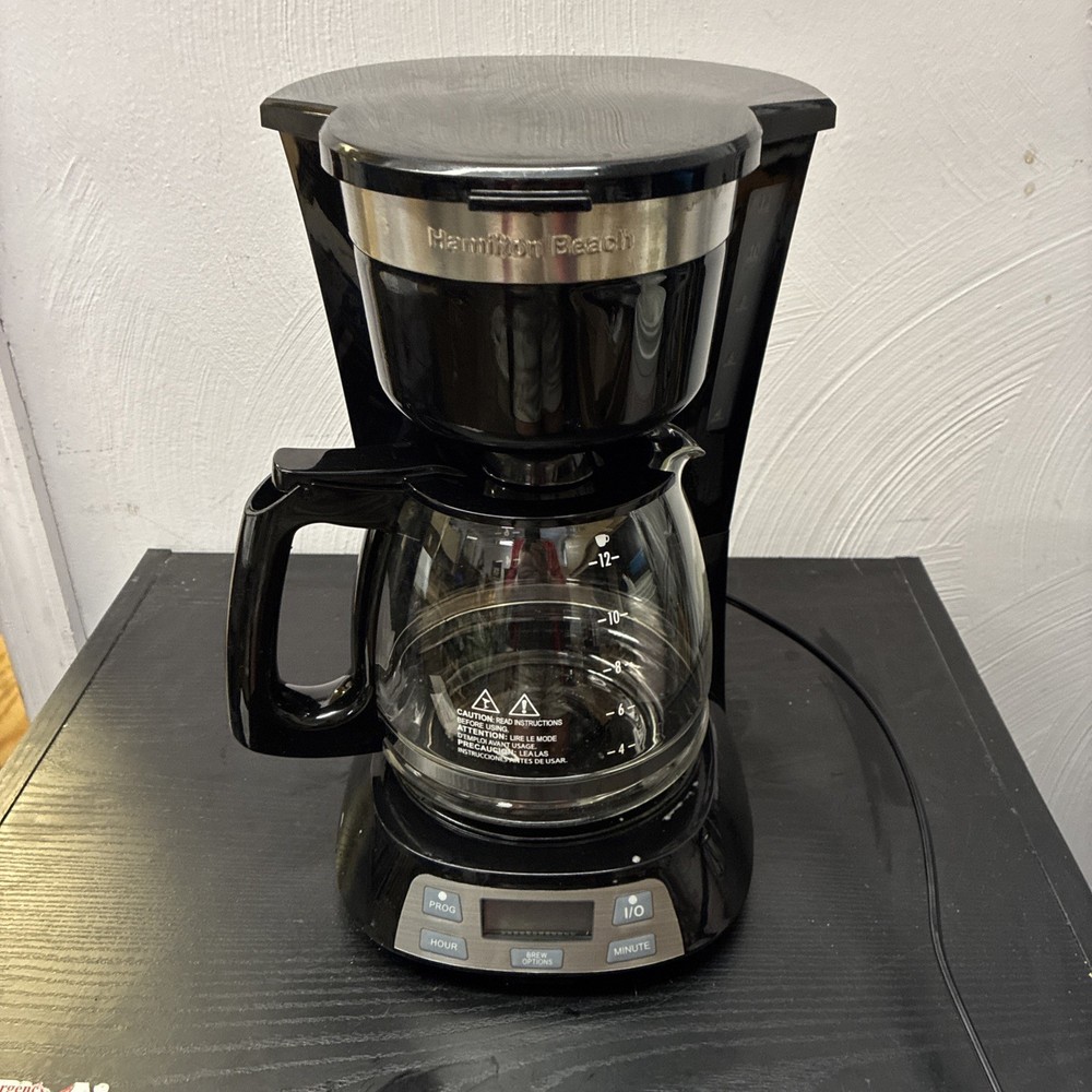 Hamilton Beach Programmable Coffee Maker 12 Cup 49632*