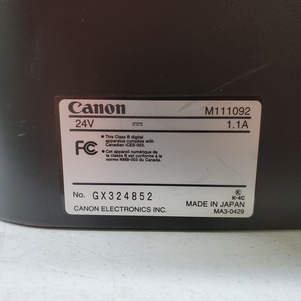 Canon ImageFormula DR-M160II Color Document Scanner Duplex NO ADAPTER